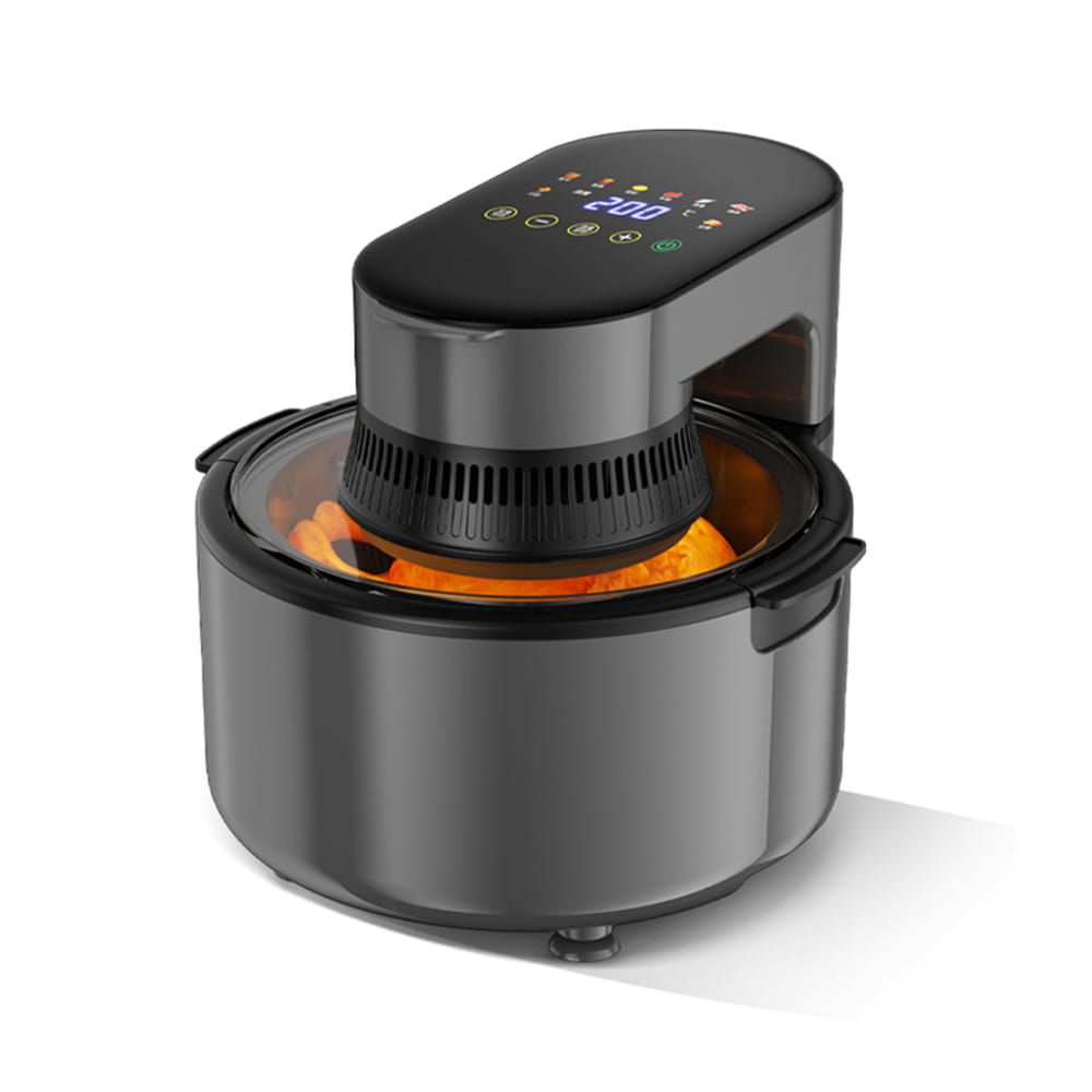 5L Konyha LCD Air Fryer Scalding fogantyúval